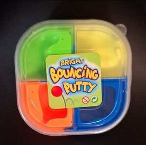 Nwt- Four Color Bouncing Putty